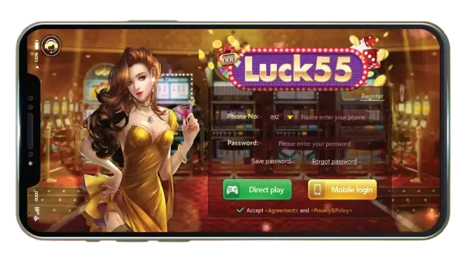 How to Login Lucky 55